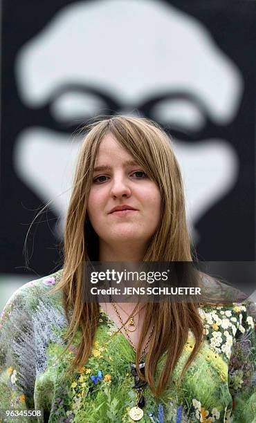 Picture taken on June 15, 2009 shows 17-year-old German film director Helene Hegemann posing in Berlin. Accoring to German news magazine "Der...