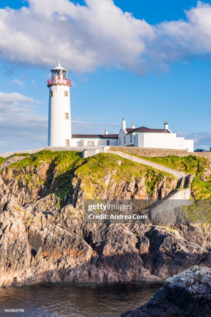 Fanad Head lighthouse, County Donegal, Ulster region, Republic of Ireland, Europe.