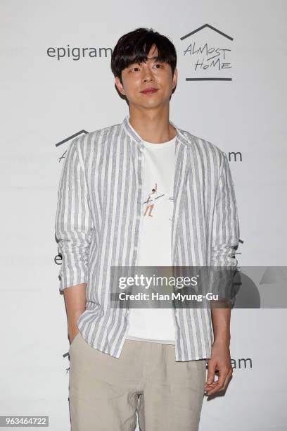 South Korean actor Gong Yoo attends the Epigram Photocall on May 29, 2018 in Seoul, South Korea.