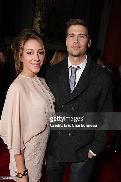 Haylie Duff and Nick Zano at the World Premiere of Screen Gems 'Dear John' on February 01, 2010 at Grauman's Chinese Theatre in Hollywood, California.