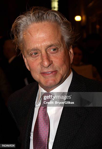 Michael Douglas attends the "A Little Night Music" Broadway opening night at the Walter Kerr Theatre on December 13, 2009 in New York City.