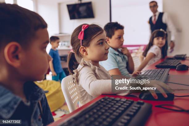 149 Preschool Computer Lab Stock Photos, High-Res Pictures, and Images ...