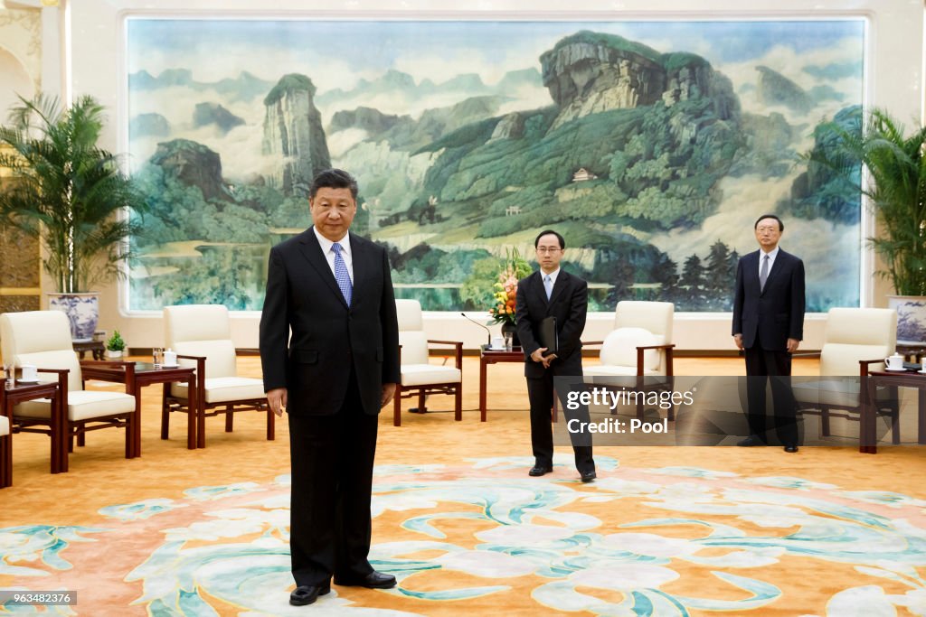 Chinese President Xi Jinping Meets Prince Andrew ,Duke of York