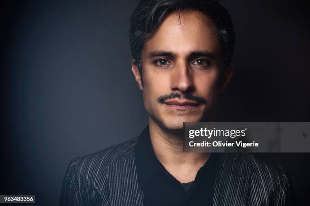 Actor Gael Garcia Bernal is photographed for Self Assignment, on April, 2018 in Cannes, France. . .