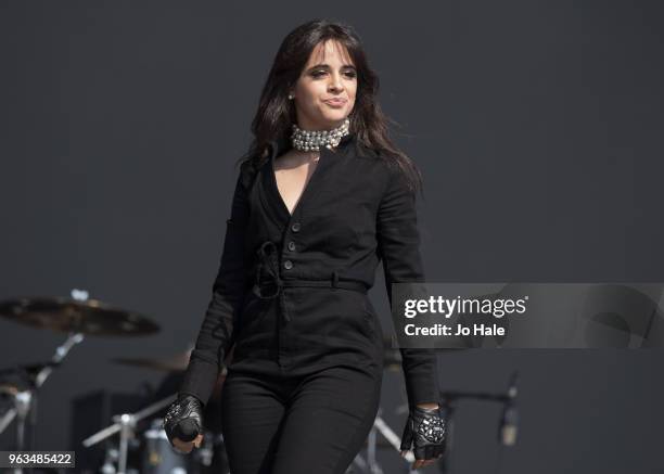 Camila Cabello performs at BBC Music Biggest Weekend held at Singleton Park on May 27, 2018 in Cardiff, Wales.