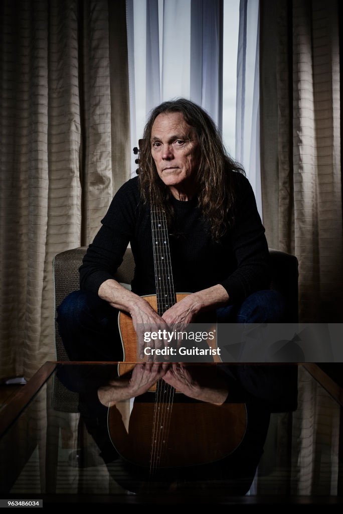 Tim Sh Portrait of American musician Timothy B. Schmit, bassist and vocalist ...