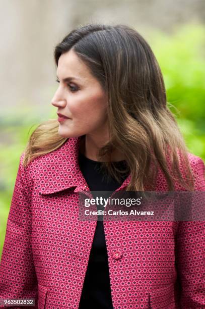 Queen Letizia of Spain attends the inauguration of the 13th International Seminar of Language and Journalism ÔEl Lenguaje en la Era de la PosverdadÕ...