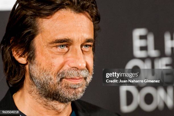 Jordi Molla attends 'The Man Who Killed Don Quixote' photocall at Hotel NH Collection Madrid Eurobuilding on May 29, 2018 in Madrid, Spain.