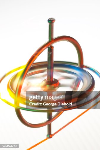 Gyroscope Balanced On String High-Res Stock Photo - Getty Images