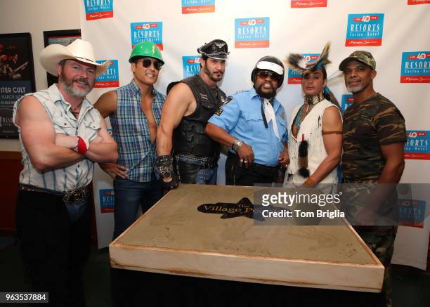 May 26: Resorts Casino celebrates its 40th Anniversary as The Village People -Victor Willis , Angel Morales , Chad Freeman , James Kwong Jr. And...