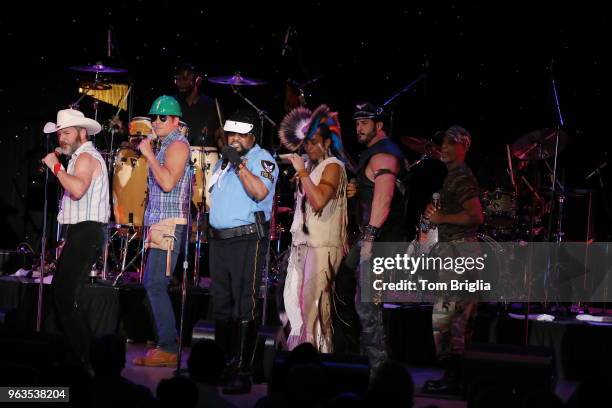 May 26: The Village People Chad Freeman , James Kwong Jr. , Victor Willis , Angel Morales , Jeffrey James "J.J." Lippold perform during Resorts...