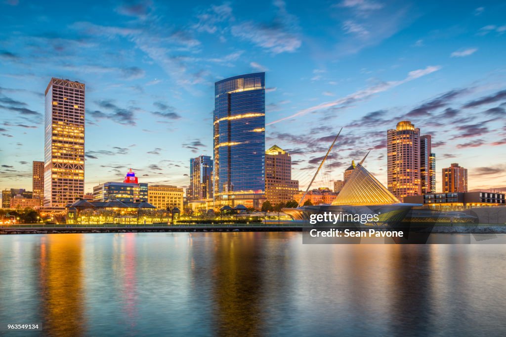 Milwaukee, Wisconsin, USA Skyline