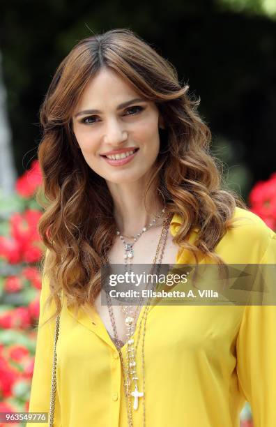 Gaia Bermani Amaral attends 'Malati Di Sesso' photocall at Villa Borghese on May 29, 2018 in Rome, Italy.