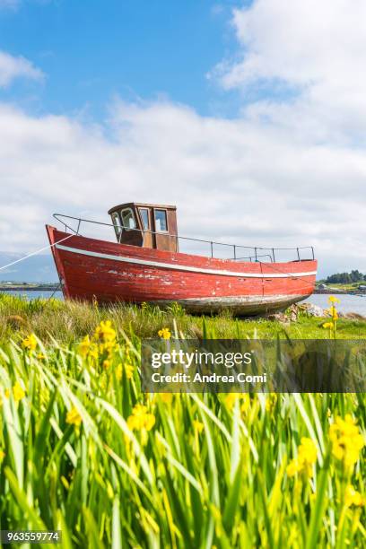 connemara, county galway, connacht province, republic of ireland, europe - andrea comi stock-fotos und bilder