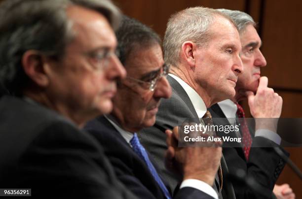 Acting U.S. Assistant Secretary of State for the Bureau of Intelligence and Research John Dinger, CIA Director Leon Panetta, National Intelligence...