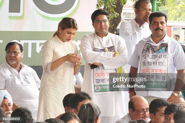 Abhishak Banerjee Trinamool congress and Nephew of WB CM Mamata Banerjee leadership 10 hours Indian political party Trinamool congress dharna at...