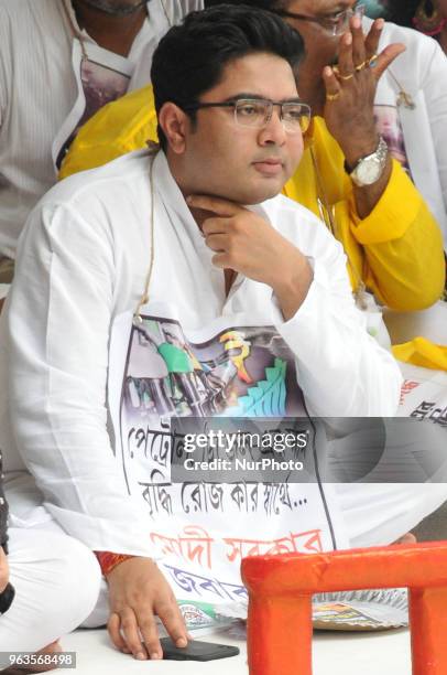 Indian Political Party Trinamool congress leader Abhishak Banerjee Member of Parliament and Nephew of West Bengal Chief Minister Mamata Banerjee...