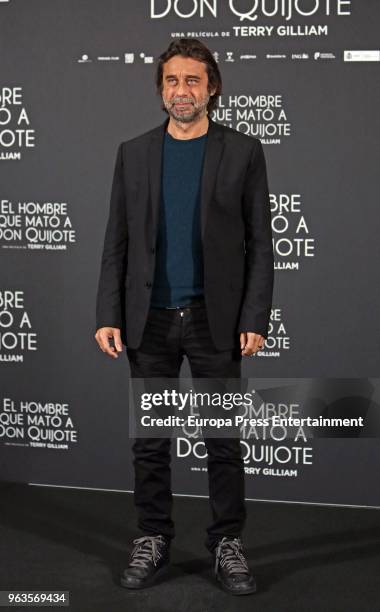 Jordi Molla attends the photocall of 'El hombre que mato a Don Quijote' at NH Collection Madrid Eurobuilding on May 29, 2018 in Madrid, Spain.