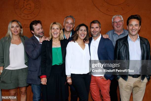 Team of "Telematin" Charlotte Bouteloup, Patrice Romedenne, Laura Tenoudji, Philippe Collignon, Sophie Gastrin, Gregoire tournon, Emmanuel Vannier,...