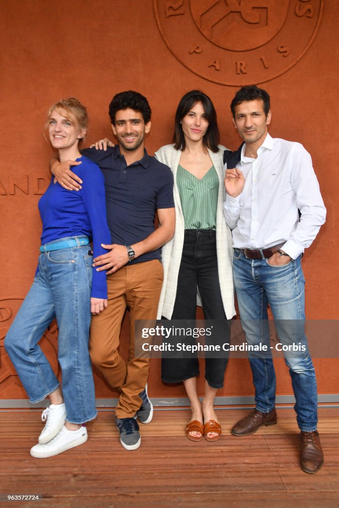 Celebrities At 2018 French Open : Day Three