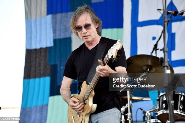 Rock and Roll Hall of Fame member Jackson Browne performs onstage during the We Rise Memorial Day BBQ and Celebration Concert on May 28, 2018 in Los...