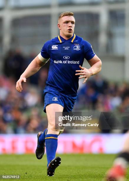 Dublin , Ireland - 26 May 2018; Dan Leavy of Leinster during the Guinness PRO14 Final between Leinster and Scarlets at the Aviva Stadium in Dublin.