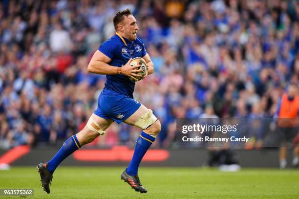 Dublin , Ireland - 26 May 2018; Jack Conan of Leinster during the Guinness PRO14 Final between Leinster and Scarlets at the Aviva Stadium in Dublin.
