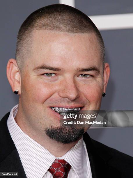 Paul Wall arrives at the 52nd Annual GRAMMY Awards held at Staples Center on January 31, 2010 in Los Angeles, California.