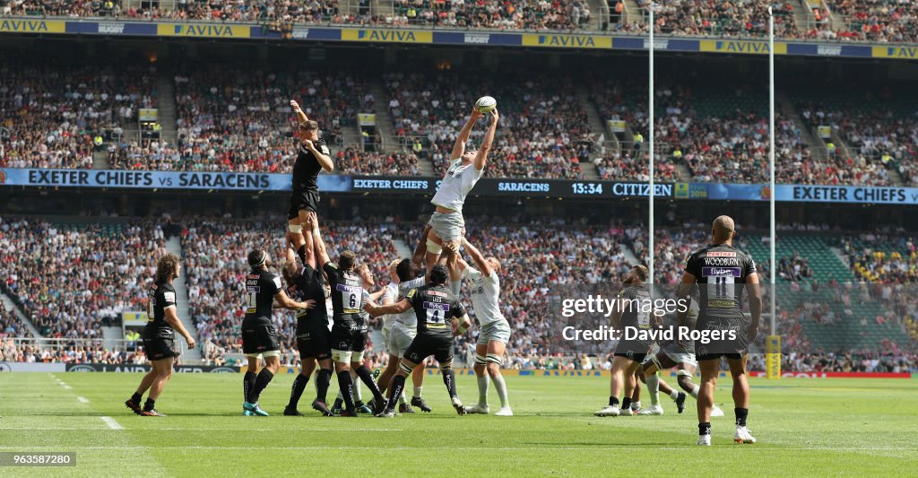 Saracens v Exeter Chiefs - Aviva Premiership Final