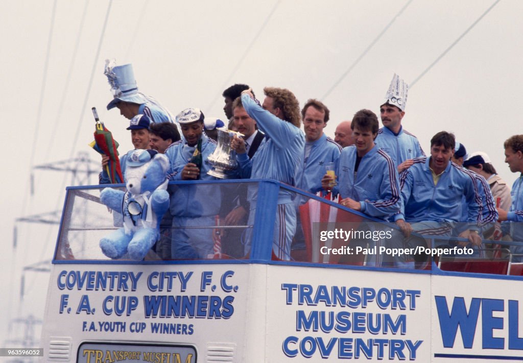 Coventry City FA Cup Parade 1986/87