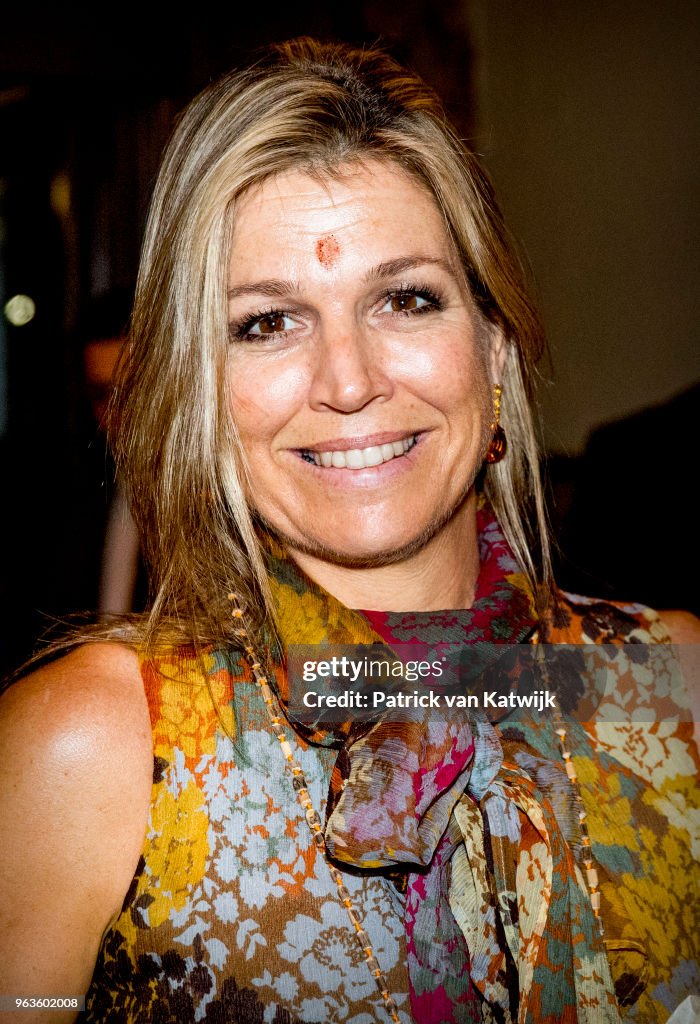 Queen Maxima Of The Netherlands Visits India - Day 2