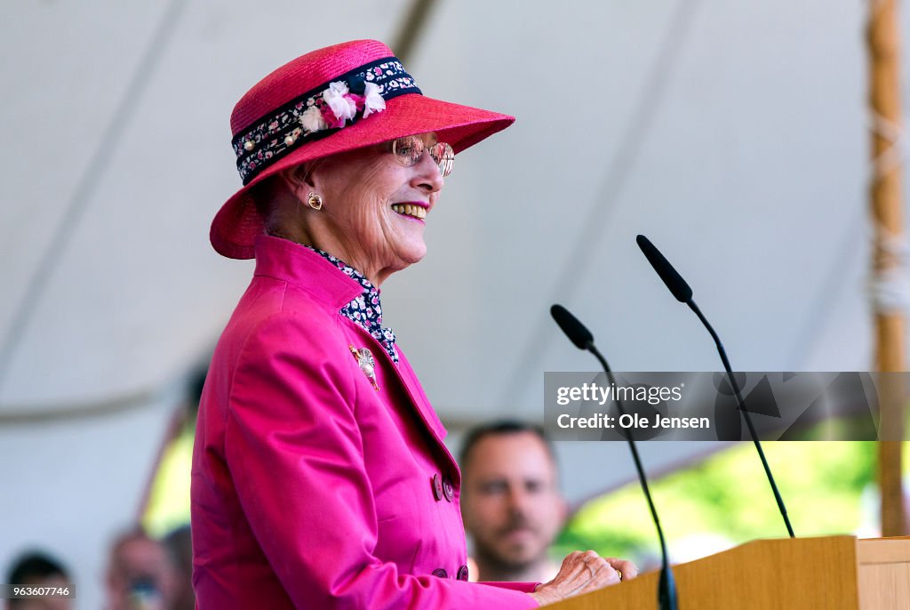 Queen Margrethe Of Denmark Inaugurates National Park