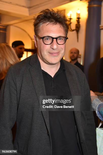 Patrick Marber arrives at the press night performance of "Consent" at the Harold Pinter Theatre on May 29, 2018 in London, England.