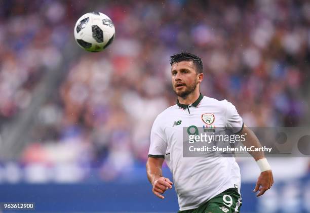 Paris , France - 28 May 2018; Shane Long of Republic of Ireland during the International Friendly match between France and Republic of Ireland at...