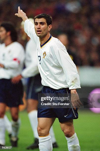 Rui Jorge of Portugal in action during the International Friendly match between France and Portugal played at the Stade de France in Paris, France....