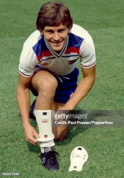 Bryan Robson of England, circa 1982.