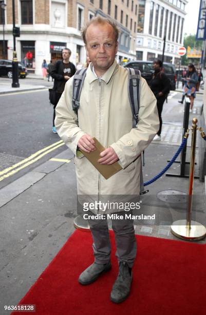 Toby Jones attends the opening night of Nina Raine's 'Consent' at Harold Pinter Theatre on May 29, 2018 in London, England.
