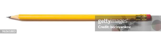 brand new pencil - pencil stock pictures, royalty-free photos & images