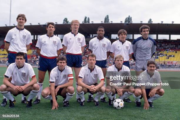 England line up for a group photo before an International Friendly between Switzerland and England at the Stade Olympique de la Pontaise on May 28,...