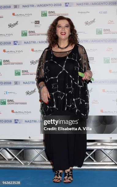 Stefania Sandrelli attends a photocall ahead of the Nastri D'Argento nominees presentation at Maxxi Museum on May 29, 2018 in Rome, Italy.