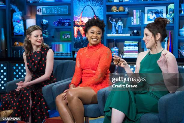 Pictured : Gillian Jacobs, Phoebe Robinson and Vanessa Bayer --