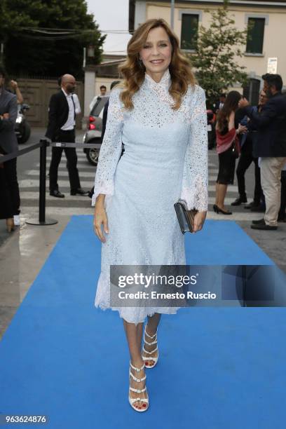 Eliana Miglio attends a photocall ahead of the Nastri D'Argento nominees presentation at Maxxi Museum on May 29, 2018 in Rome, Italy.