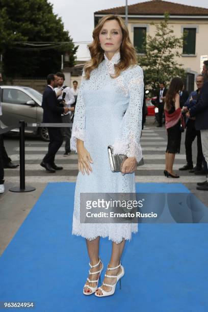 Eliana Miglio attends a photocall ahead of the Nastri D'Argento nominees presentation at Maxxi Museum on May 29, 2018 in Rome, Italy.