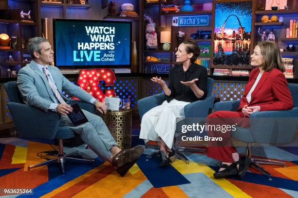 Pictured : Andy Cohen, Laurie Metcalf and Jessica Walter --