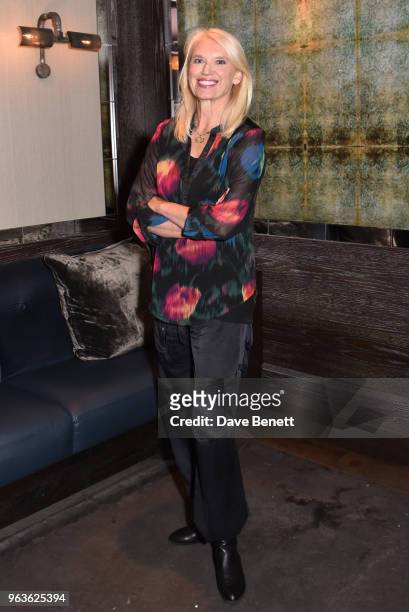 Anneka Rice attends the press night after party for Nina Raine's "Consent " at 100 Wardour St on May 29, 2018 in London, England.