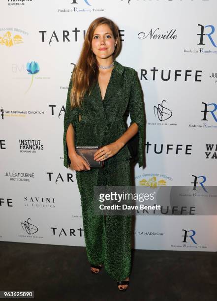 Charity Wakefield attends the press night after party for "Tartuffe " at Savini at Criterion on May 29, 2018 in London, England.