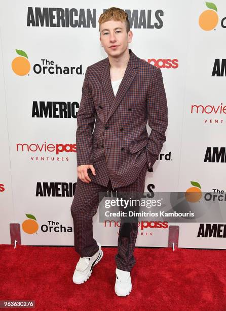 Barry Keoghan attends the "American Animals" New York Premiere at Regal Union Square on May 29, 2018 in New York City.