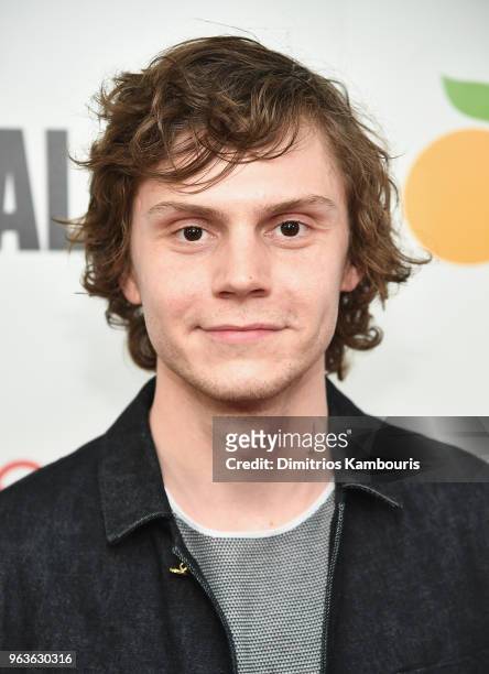 Evan Peters attends the "American Animals" New York Premiere at Regal Union Square on May 29, 2018 in New York City.
