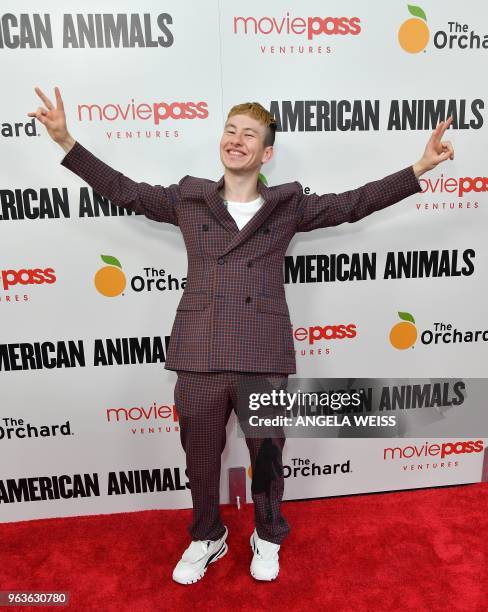 Barry Keoghan attends the New York premiere of 'American Animals' at Regal Union Square on May 29, 2018 in New York City.