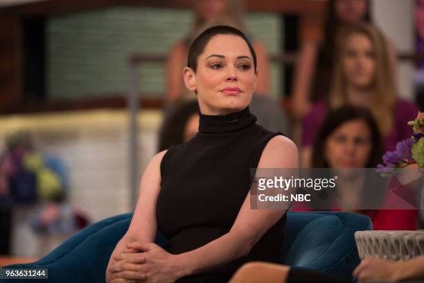 Pictured: Rose McGowan on Friday, May 25, 2018 --